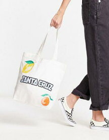 サンタ クルーズ Santa Cruz tote in white レディース