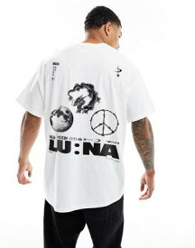 エイソス ASOS DESIGN oversized t-shirt with lunar new year print メンズ