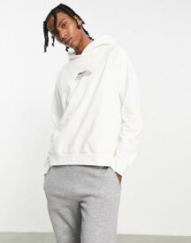 エレッセ ellesse hoodie with branding in ecru メンズ