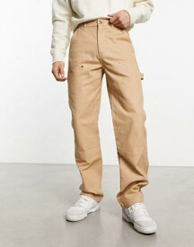 Karl Kani co-ord signature carpenter jeans in beige メンズ