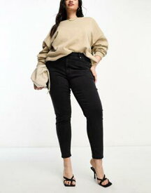 ASOS Curve エイソス ASOS DESIGN Curve ultimate skinny jeans in washed black レディース