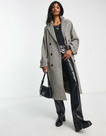 Object oversized trench coat in check レディース