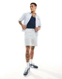 エイソス ASOS DESIGN slim waffle shorts in light grey メンズ