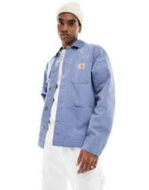カーハート Carhartt WIP michigan jacket in blue メンズ