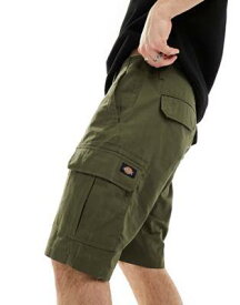 ディッキーズ Dickies millerville cargo shorts in dark khaki メンズ