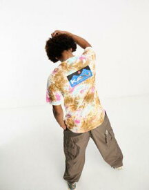 KAVU カブー Kavu Klear Above Etch t-shirt in brown メンズ