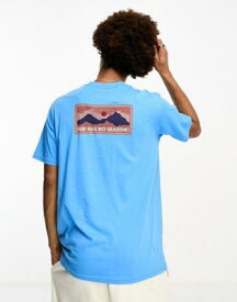 KAVU カブー Kavu All The Fun t-shirt in blue メンズ