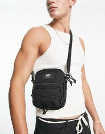 バンズ Vans bail shoulder bag in black riptop メンズ