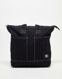 バンズ Vans daily backpack in black ユニセックス