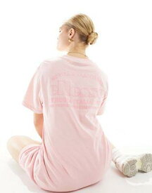 エレッセ ellesse Marghera t-shirt in light pink レディース