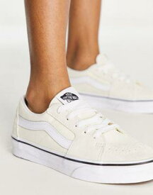 バンズ Vans SK8-Low trainers in white レディース