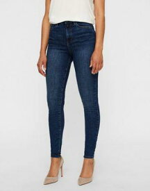 ヴェロモーダ Vero Moda sophia skinny jeans in medium blue denim レディース