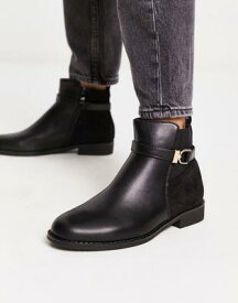 オフィス Office Alexis buckle ankle boots in black レディース