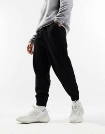 エイソス ASOS DESIGN oversized joggers in black メンズ