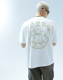 エイソス ASOS DESIGN oversized heavyweight t-shirt in white with back print メンズ