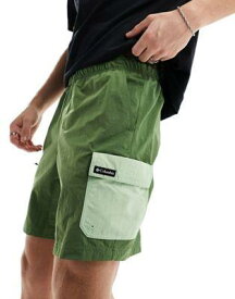 コロンビア Columbia Summerdry brief shorts in green メンズ