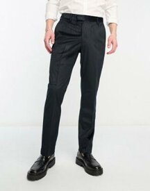 フレンチコネクション French Connection velvet suit trousers in black メンズ