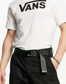 バンズ Vans deppster 2 web belt in black checkerboard メンズ