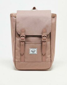 ハーシェル Herschel Supply Co Retreat Mini backpack in ash rose ユニセックス