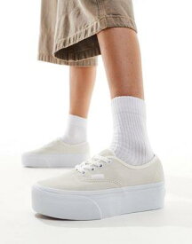 バンズ Vans Authentic Stackform trainers in off white レディース