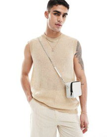 エイソス ASOS DESIGN cross body camera bag with pearl strap in light grey メンズ