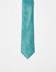 エイソス ASOS DESIGN standard tie in green メンズ