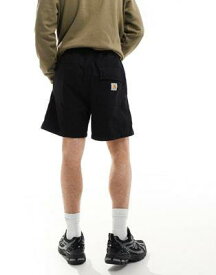 カーハート Carhartt WIP hayworth shorts in black メンズ