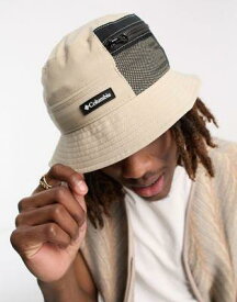 コロンビア Columbia trek bucket hat in beige メンズ