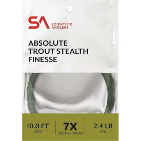 Scientific Anglers 10ft Absolute Trout Finesse Leader ユニセックス