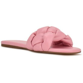 ナインウエスト Nine West Womens LULA 3 Pink Casual Slide Sandals Shoes 6 Medium (B M) レディース