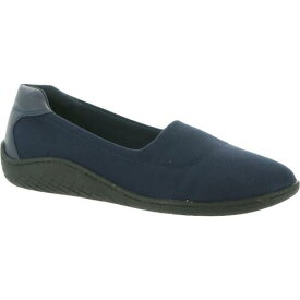 イージー ピリット Easy Spirit Womens Gift 2 Navy Solid Loafers Shoes 11 Narrow (AA N) レディース