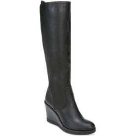 Zodiac Womens IGGY Faux Leather Knee-High Tall Wedge Boots Shoes レディース