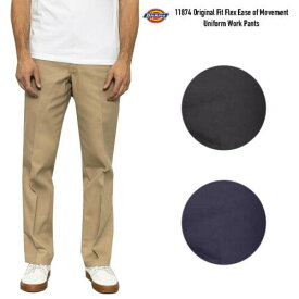 ディッキーズ Dickies Men's 11874 Original Fit Flex Ease of Movement Uniform Work Pants メンズ