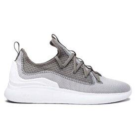 SUPRA スープラ Supra Factor Shoes (Light Grey/Grey/White) Men's Skate Shoe Sneakers メンズ