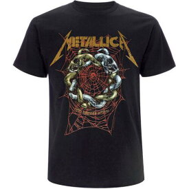 Metallica - Ruin - Struggle Within with Back print - Black t-shirt メンズ