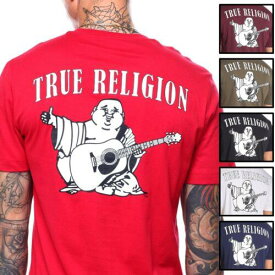 True Religion Men's Buddha Logo Print Tee T-Shirt メンズ