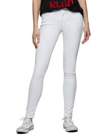 True Religion Women's Halle Super Skinny Stretch Jeans in Optic White レディース