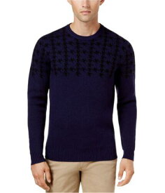 ベンシャーマン Ben Sherman Mens Houndstooth Knit Sweater メンズ