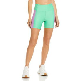 Year of Ours Womens Green Performance Midi Shorts Athletic S レディース