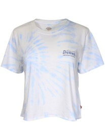 ディッキーズ Dickies Girl Tie-Dye Diamond Logo T-Shirt Juniors/Women's Short Sleeve Cropped レディース