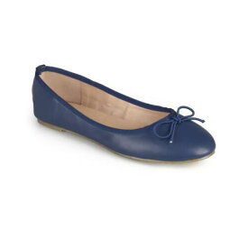 ジュルネ コレクション Journee Collection Womens Vika Faux Leather Slip On Ballet Flats Shoes レディース