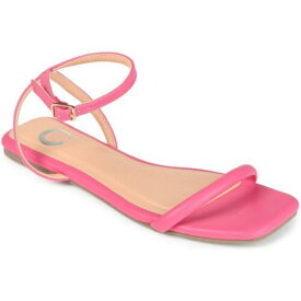 ジュルネ コレクション Journee Collection Womens Veena Flat Casual Ankle Strap Shoes レディース