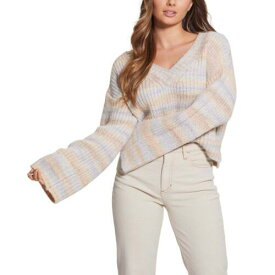 ゲス Guess Womens Neena Wool Blend Ribbed Knit Pullover Sweater Shirt レディース