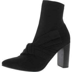 Sol Sana Womens Liana Pointed Toe Pull On Block Heel Ankle Boots Shoes レディース