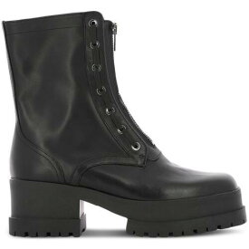 Clergerie Paris Womens Woody Leather Combat & Lace-up Boots Shoes レディース