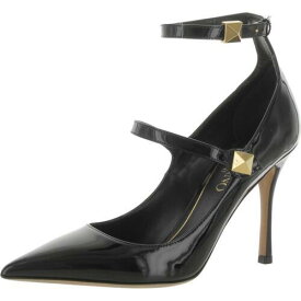 ヴァレンティーノ Valentino Garavani Womens Black Ankle Strap Shoes 37 Medium (B M) レディース