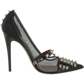 ヴァレンティーノ Valentino Womens Black Patent Leather Pumps Shoes 41 Medium (B M) レディース