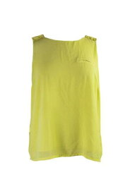 VinceCamuto Vince Camuto Citronelle Sleeveless Pleat-Front Tank L レディース
