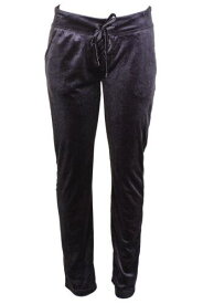MaterialGirl Material Girl Juniors Charcoal Lace-Up Velour Lounge Pants XXL レディース
