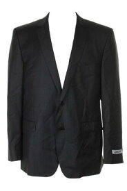 DKNY ディーケーエヌワイ Dkny Mens Charcoal Solid Extra-Slim-Fit Jacket 46R メンズ